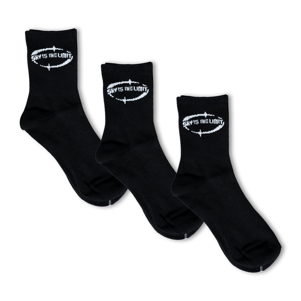 SKY IS THE LIMIT Cloud Socks 3x Pack