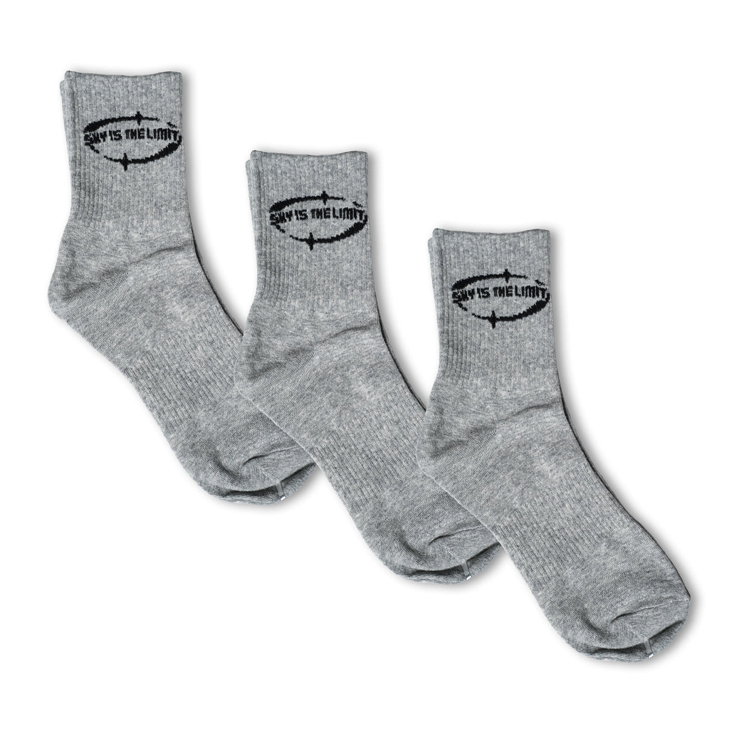 SKY IS THE LIMIT Cloud Socks 3x Pack