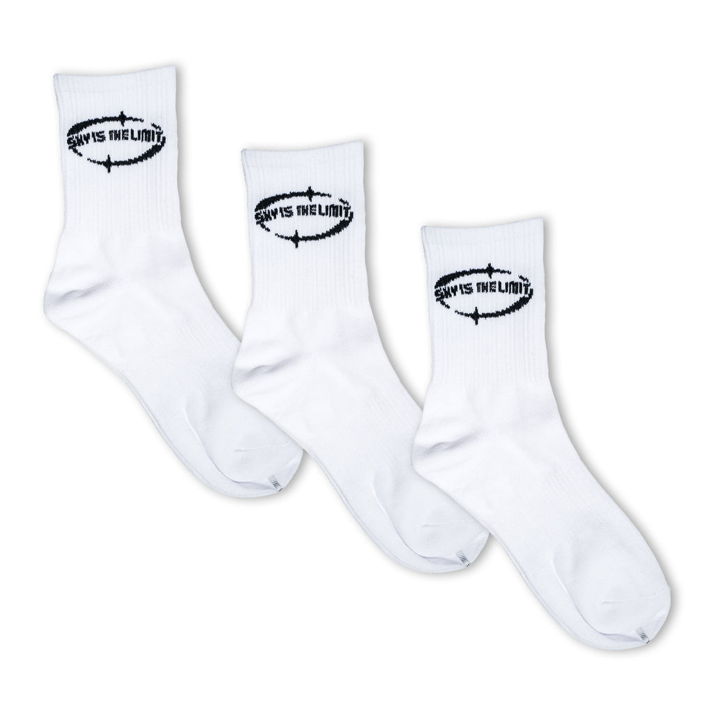 SKY IS THE LIMIT Cloud Socks 3x Pack